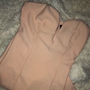 Blush, sweetheart neck line Akira Dress